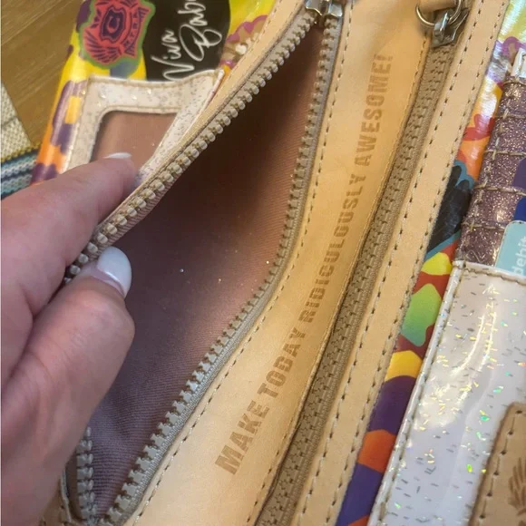 Consuela Multicolor Clutch Wristlet - Picture 5 of 10